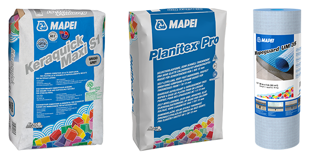 De nieuwe producten van Mapei